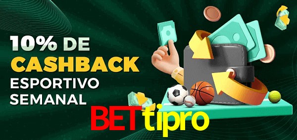 10% de bônus de cashback na bettipro
